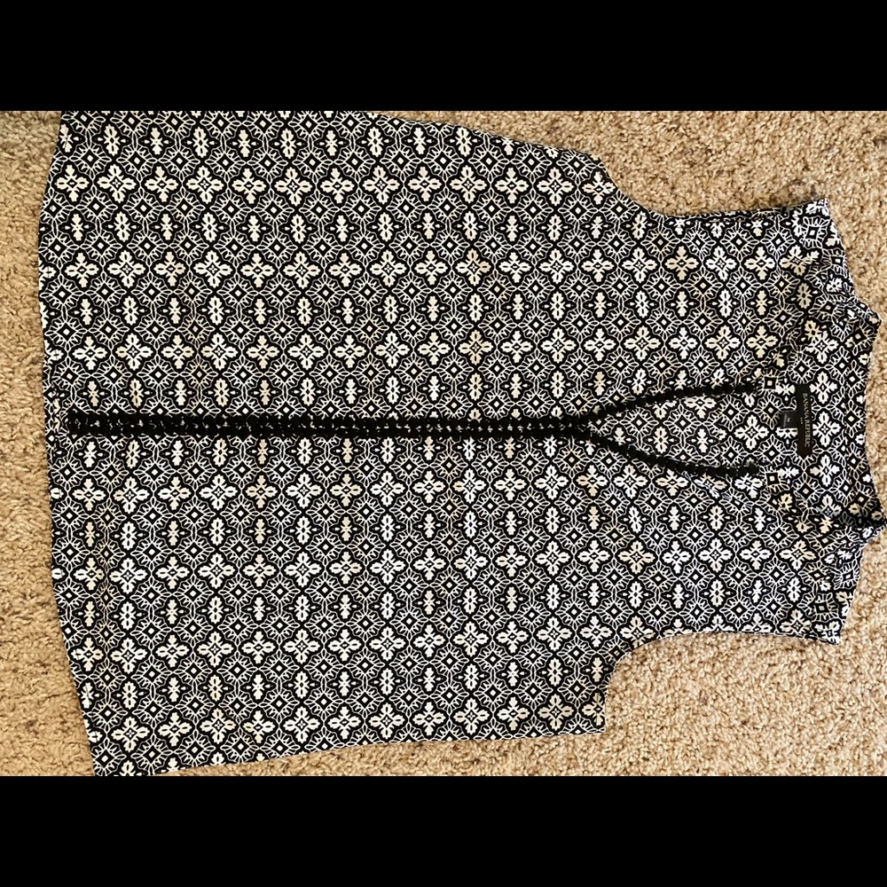Banana Republic print shell